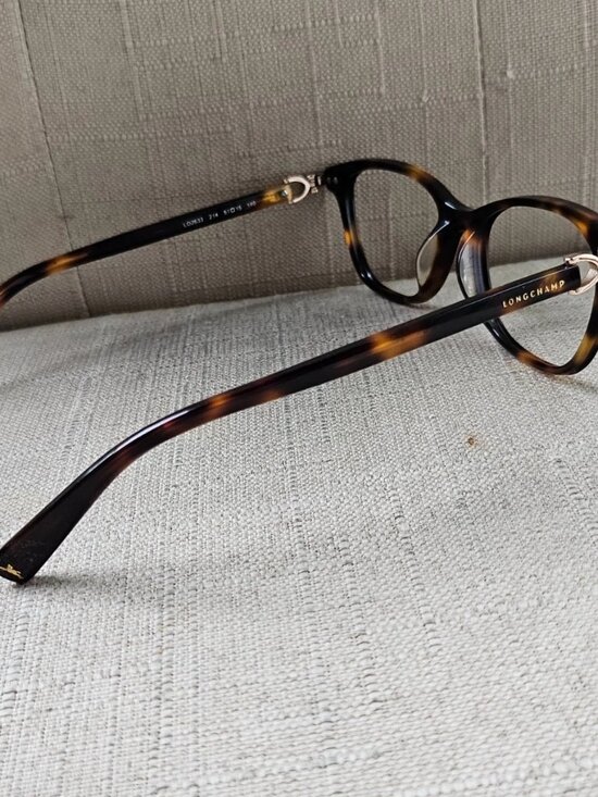 Longchamp Eyeglasses Frame LO2633 214 Tortoise Brown Eyewear Glasses Frame only main image 8